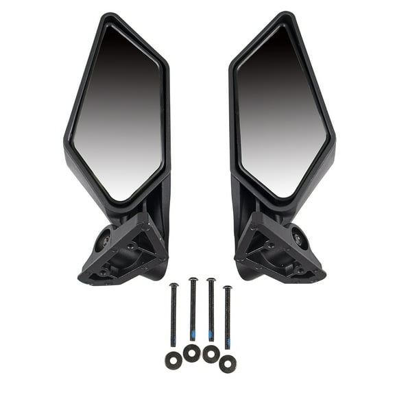 Niche UTV Side View Mirror Set for Can-Am Maverick X3 R Max 715002898 Black 519-KMI2236R