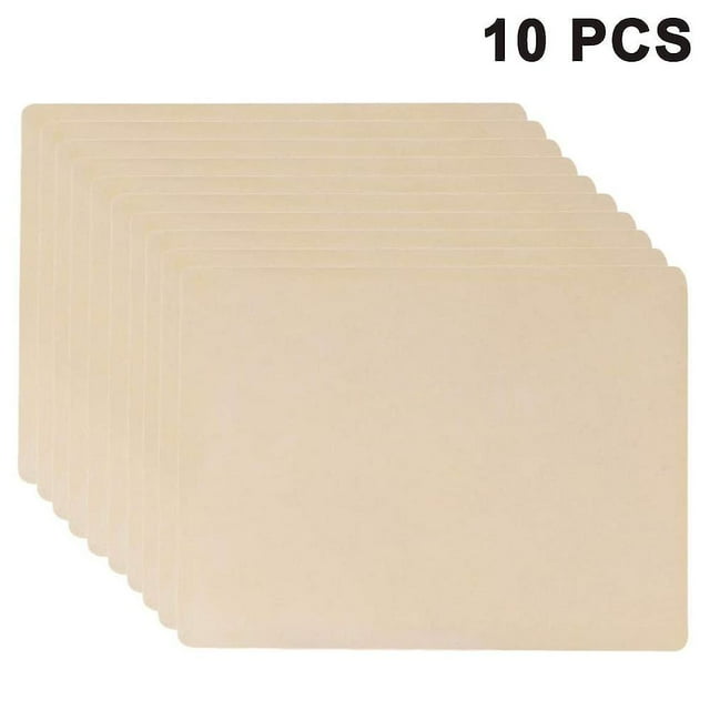 Beginners Tattoo Skin Practice Blank Double Sides Simulation Soft 10pcs