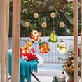 thumbnail image 3 of Christmas Hanging Lights LED Window Lights With Suction Cup Battery Powered LED Christmas Window Lamp Elk Snowmen Xmas Tree Shaped Light for Christmas Party Decoration, 3 of 9