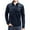 Dark Blue, variant on Fesfesfes Blouse Shirt for Men Outdoor Long Sleeve Zipper Turtleneck Shirts Solid Sweatshirts Bottoming Shirts Tops T-Shirts On Sale