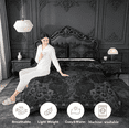 thumbnail image 2 of Erosebridal Baroque Floral Queen Comforter Set,Vintage Gothic Theme Bedding Comforter Set For Men Women,Reversible black,3pcs, 2 of 7