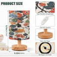 thumbnail image 2 of Yayeee Table Lamp for Bedroom Nightstand LED Portable Bedside Warm Light, Black Flowers Pattern, 2 of 7