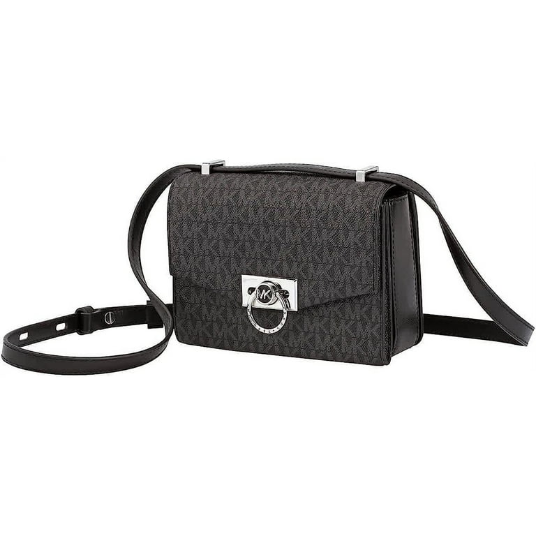 Michael Kors Signature Logo Hendrix Crossbody bag - Walmart.com Michael Kors Signature Logo Hendrix Crossbody bag - Walmart.com