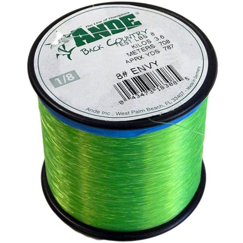Ande Monofilament Envy Green, 20# Test