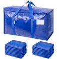 thumbnail image 1 of Bolsas de mudanza TICONN extra grandes, paquete de 16 con cremalleras y asas, 1 of 7