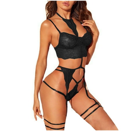 Tbopshirt Pajamas for Women Clearance Women Lingerie Corset Mesh Underwire Sleepwear Underwear Set Womens Pajama Sets Summer Savings Deals
