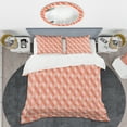 thumbnail image 2 of Designart 'Retro Checkered Pattern I' Mid-Century Modern Duvet Cover Set, 2 of 4