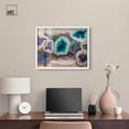 thumbnail image 3 of Mineral Multiverse Shadowbox Print Blue Geode Art by Art Remedy, White Frame, 24 x 20, 3 of 7