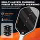 thumbnail image 3 of Pala de Pickleball JUNDKSO T700 Fibra de Carbono Aprobada por USAPA, 3 of 8