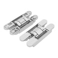 thumbnail image 4 of 2Pcs 7'' 180° Swing Hidden Door Hinges Zinc Alloy Invisible Hinges Heavy Duty, 4 of 20