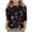 Black Plus Size Blouse for kids_x, variant on Unisex Kids Blouses for Girls Dressy Casual Round Neck Loose Fit Floral Pattern Fall Trendy Shirts Tunic Tops 3/4 Sleeve Spring Tops Lightweight Basic Tees