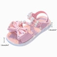 thumbnail image 5 of Godom Girl Sandals Open-Toe Summer Outdoor Sport Sandals Athletic Lightweight for Toddler Little Big Kid, 5 of 5