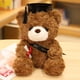 thumbnail image 2 of 23cm Cute Doctor Cap Bear Graduation Bear Plush Doll Soft Bachelor Bear Plush Toy Birthday Graduate Gifts for Student Kids, 2 of 5