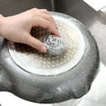 thumbnail image 3 of ACDANC 4 Pack Steel Wool Scrubber,Metal Kitchen Scrubbing Sponges,Dishwashing Scouring Pads Heavy Duty,Stainless Steel Scrubbers for Cleaning Dishes Pots and Pans Bathroom Oven, 3 of 7