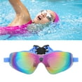 thumbnail image 4 of Swimming Goggles, Wide Angle Adjustable Strap Swim Glasses  For Outdoor Diving Black,Grey,Blue, 4 of 8