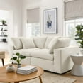 thumbnail image 1 of Modway Commix 2 Piece Down Filled Overstuffed Sectional Sofa Set in Light Beige, 1 of 10