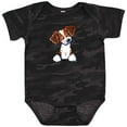 thumbnail image 3 of Inktastic Pocket Brittany Spaniel Boys or Girls Baby Bodysuit, 3 of 5