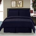 thumbnail image 2 of Calking size size Solid navy 8-Piece Bedding Set Super Soft Microfiber Sheets+Duvet+Alternative, 2 of 2