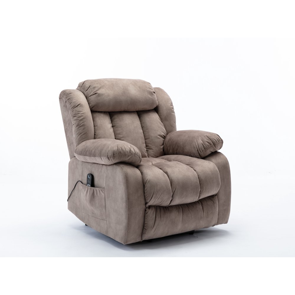 Fabric Home Massage Sofa Chairs with Heat and Remote Control, Modern