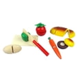 thumbnail image 2 of EeaseMX Juego de cortar pan, frutas y verduras de plástico para niños, juego de rol, juguete de regalo, 2 of 7