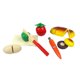 thumbnail image 2 of EeaseMX Juego de cortar pan, frutas y verduras de plástico para niños, juego de rol, juguete de regalo, 2 of 7