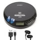 thumbnail image 1 of Reproductor de CD Coby CD201 portátil Bluetooth con radio FM y AUX, 1 of 8
