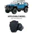 thumbnail image 2 of ZheElen RCGOFOLLOW Aluminum Alloy Silent Performance Gear Box Silent Performance Rc Gear Box For 1/24 FMS FCX18 FCX24 RC Car Accessories Black, 2 of 6