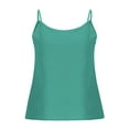 thumbnail image 5 of Women's Sleeveless Tank Top Womens Summer Tops Loose Linen Cotton Tunic Tops Casual V Neck Spaghetti Strap Shirts Comfy Breathable, 5 of 9
