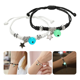 thumbnail image 1 of 2pz Pulsera Estrella Tejidas Pareja/amistad Brillan Iman Joyeria Moda San Valentín Regalo Para Mujeres Hombres Xtellar multicolor, 1 of 3