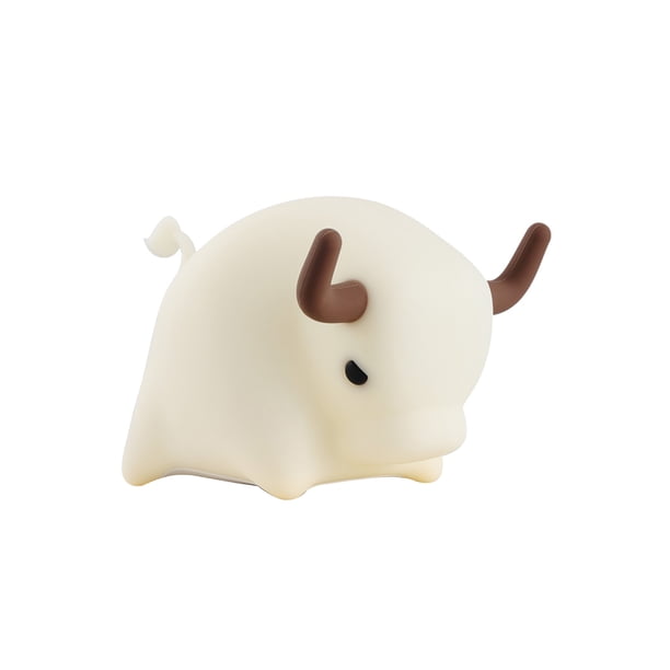 Cute Becerro Night Light Usb Recargable Temporizado Apagado Con Sensor Táctil Atenuación Continua Lámpara De Noche Para Dormir Para Habitación De Bebé Dormitorio Sala De Estar Speravity HA021618-00