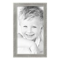 thumbnail image 2 of ArtToFrames 12" x 21" Classic Antique Silver Picture Frame, 12x21 inch Silver Wood Poster Frame (WOM-4926),  Pack, 2 of 7
