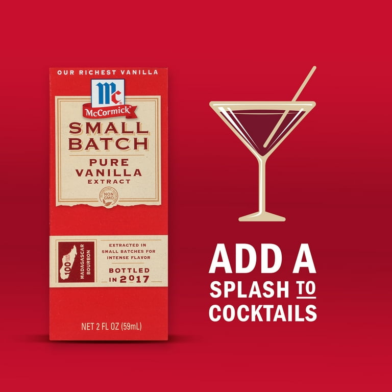 McCormick Non-GMO Gluten Free Small Batch Pure Vanilla