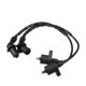 thumbnail image 1 of 2uds Motocicleta 2 Pin Cable Encendido Bobina Chispa Bujía Accesorio Negro, 1 of 1