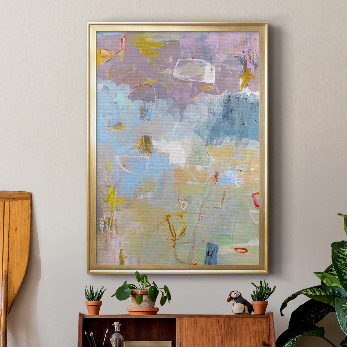 Whilst I Premium Framed Print, in Gold, Black, or Silver - Ready to Hang