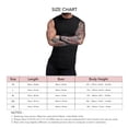 thumbnail image 1 of Camiseta sin mangas para hombre, camiseta sin mangas ajustada para hombre, camisetas deportivas sin mangas para hombre, camiseta sin mangas con cuello redondo para hombre, instalación sencilla, 1 of 4