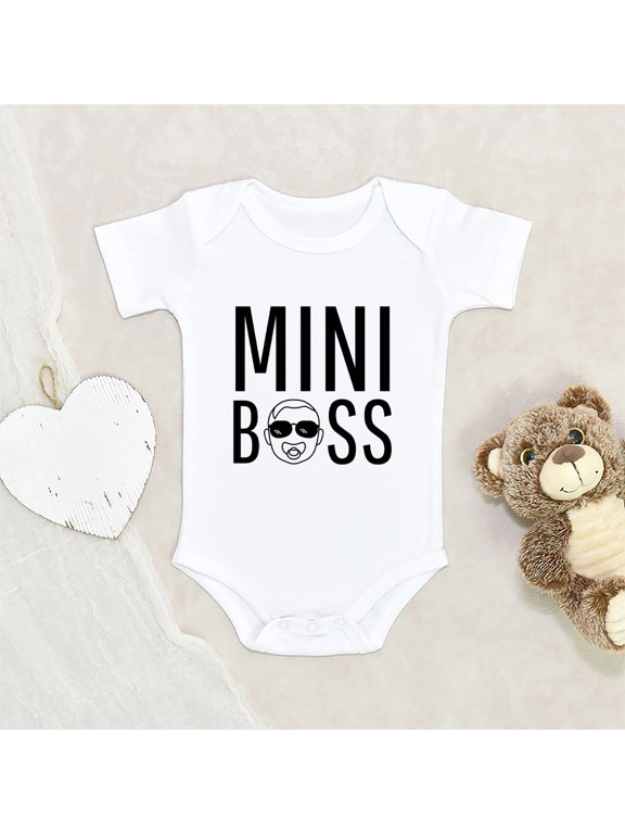 - Cute Mini Boss Baby Clothes for Boys and Girls - Funny Baby Clothing