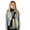 Black/Beige, variant on Winter Warm Knit Tricolor Block Extra Long Shawl Scarf, Black/Beige