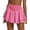 Hot Pink, variant on High Waisted Pleated Tennis Skirt with Pockets Stretchy Athletic Golf Skorts for Women Casual Workout Built-in Shorts