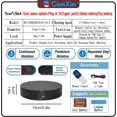 thumbnail image 2 of Motorized Rotating Display Stand Rotating Platform Electric Turntable for Display,Photography,3D Scanner Models,Remote Control Angle/Speed,Step/Swing/Continuous Rotation, 2 of 8