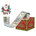 thumbnail image 6 of Dongrere Money Gift Box with Santa and Christmas Tree Christmas Money Pull Box Reusable Gift for Holiday Parties and Family Gatherings, 6 of 6