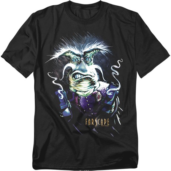 Farscape T-Shirt Rygel Smoking Guns Unisex Graphic Tee For Men & Women