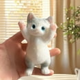 thumbnail image 1 of Matoen Squish Cats Stress Relief Toy Taba Shocked Fidget Doll Soft For Pet Lovers Home Office Decor Relaxation Gift To Students, 1 of 5