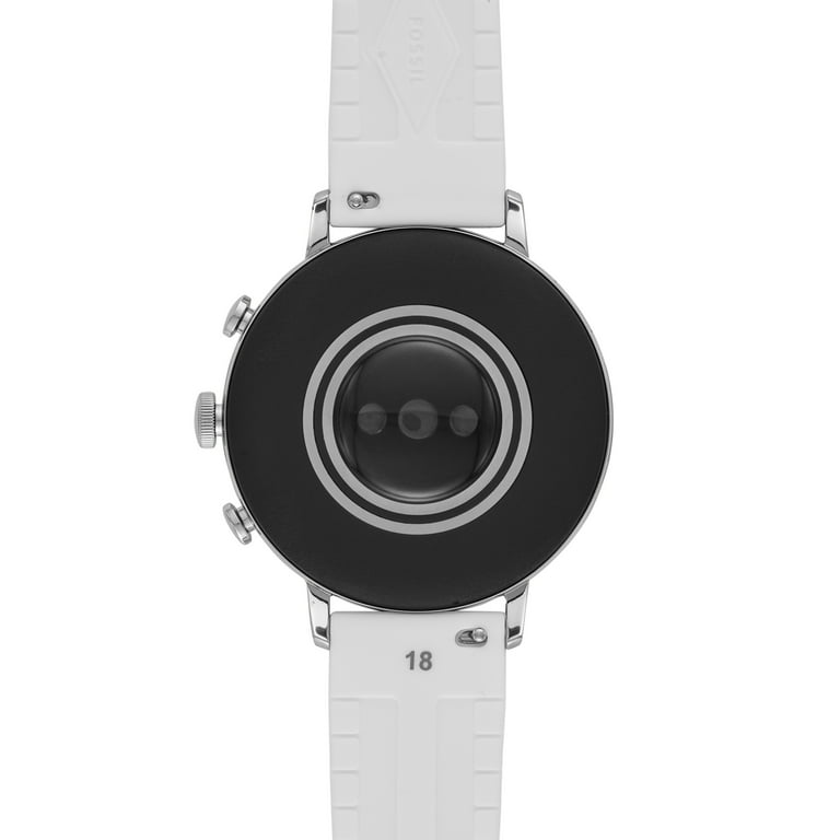 Fossil Women s Venture HR Smartwatch Raven Rose Gold Tone