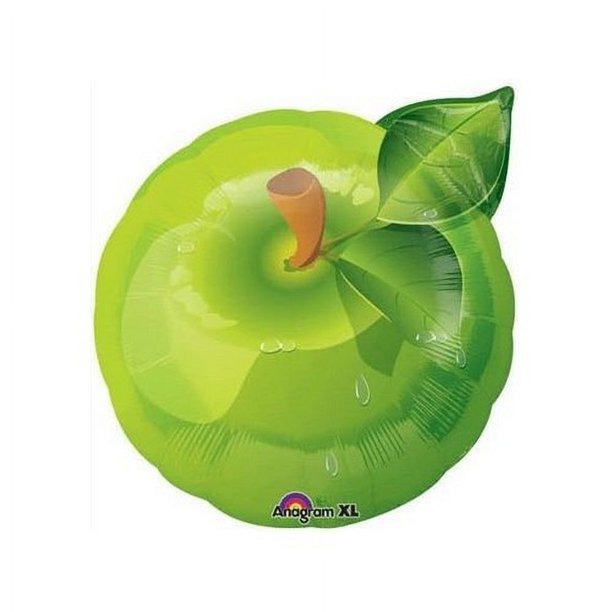 Anagram - Globo de Aluminio Diseño Manzana (Verde Manzana)