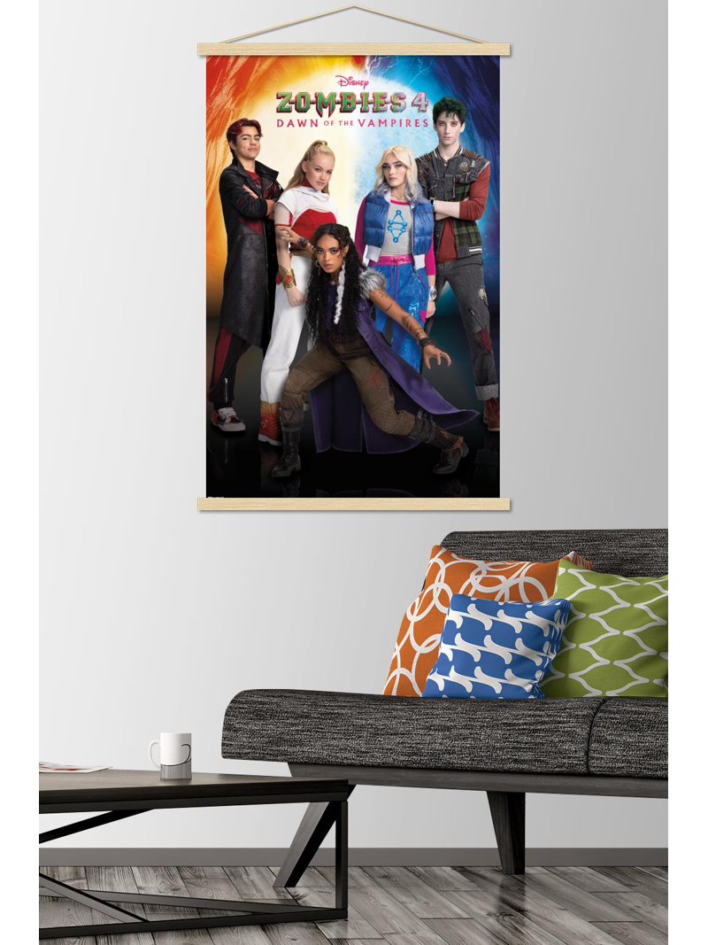 Disney Zombies 4: Dawn Of The Vampire (2025) - Group Wall Poster