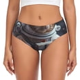 thumbnail image 1 of Balery Cat Astronaut In Space Ropa Interior de Algodón para Mujer con Dibujo – Braguitas Cómodas y Elásticas, Estilo Clásico-Medium, 1 of 6