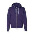 thumbnail image 2 of American Apparel Unisex Flex Fleece Zip Hooded Sweatshirt-Purple-XL, 2 of 3