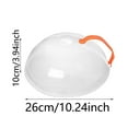 thumbnail image 3 of Tapa clásica para microondas, PP transparente - con salidas de vapor, apta para lavavajillas - para evitar salpicaduras, 3 of 7