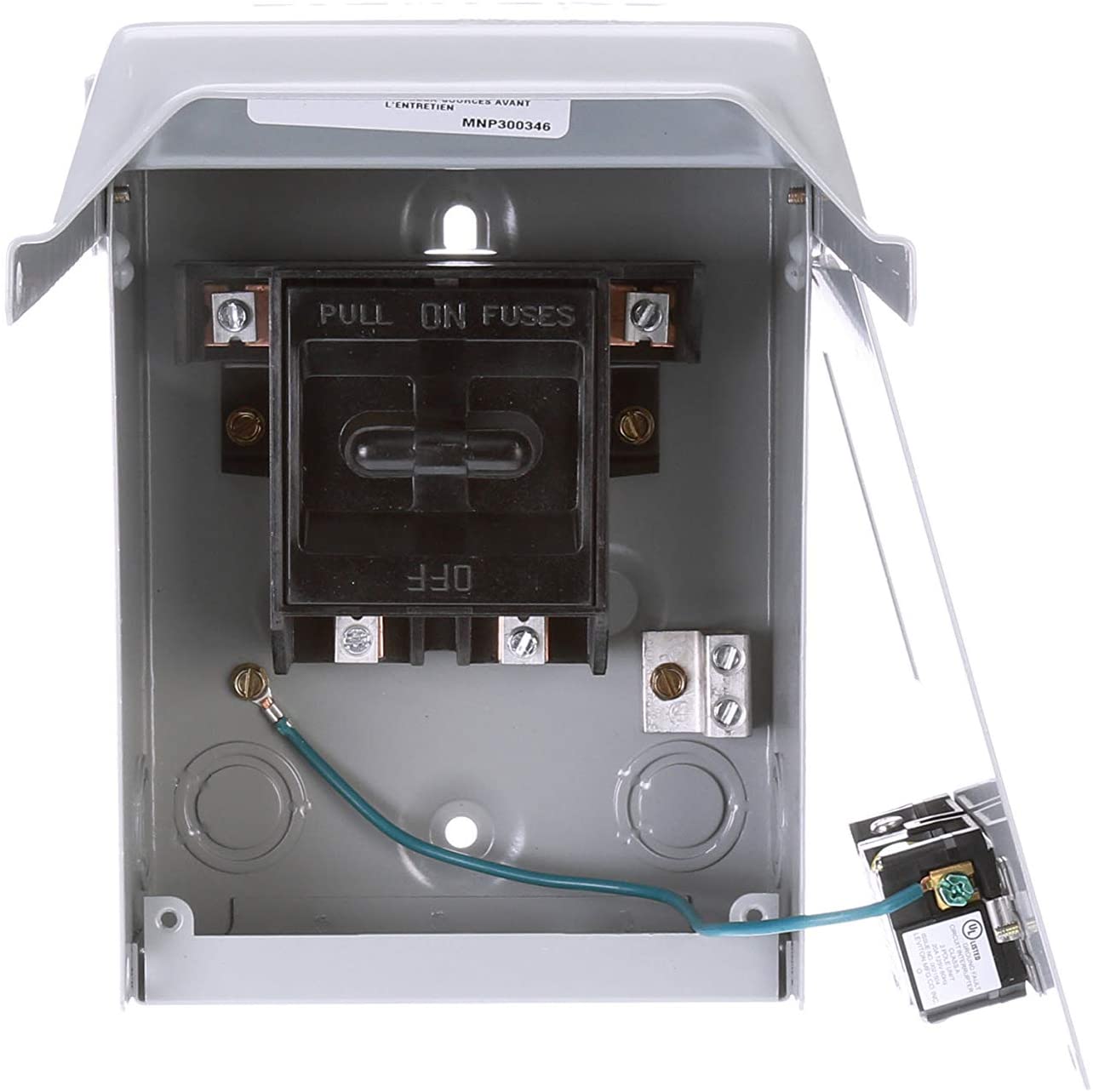 Wf2030gfci 30 Amp Fusible Ac Disconnect With Gfi Receptacle Walmart Com Walmart Com