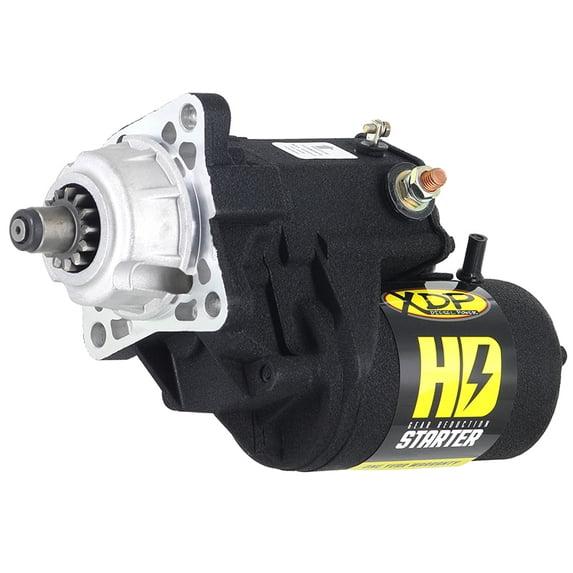 Gear Reduction Starter for 94-02 Dodge 5.9L Cummins Wrinkle Black XD257 XDP